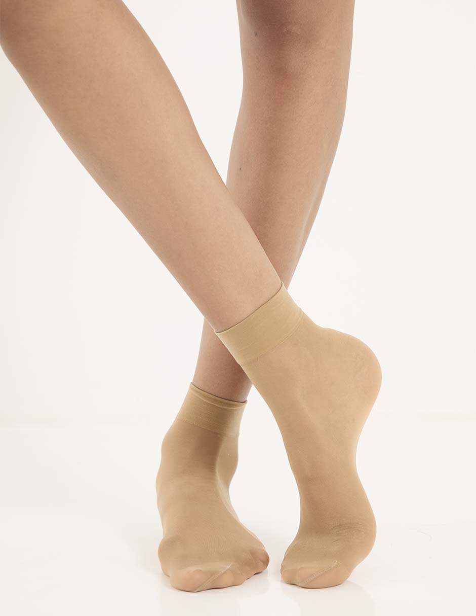 Calcetín invisible de poliamida para mujer Calcetín invisible de poliamida para mujer