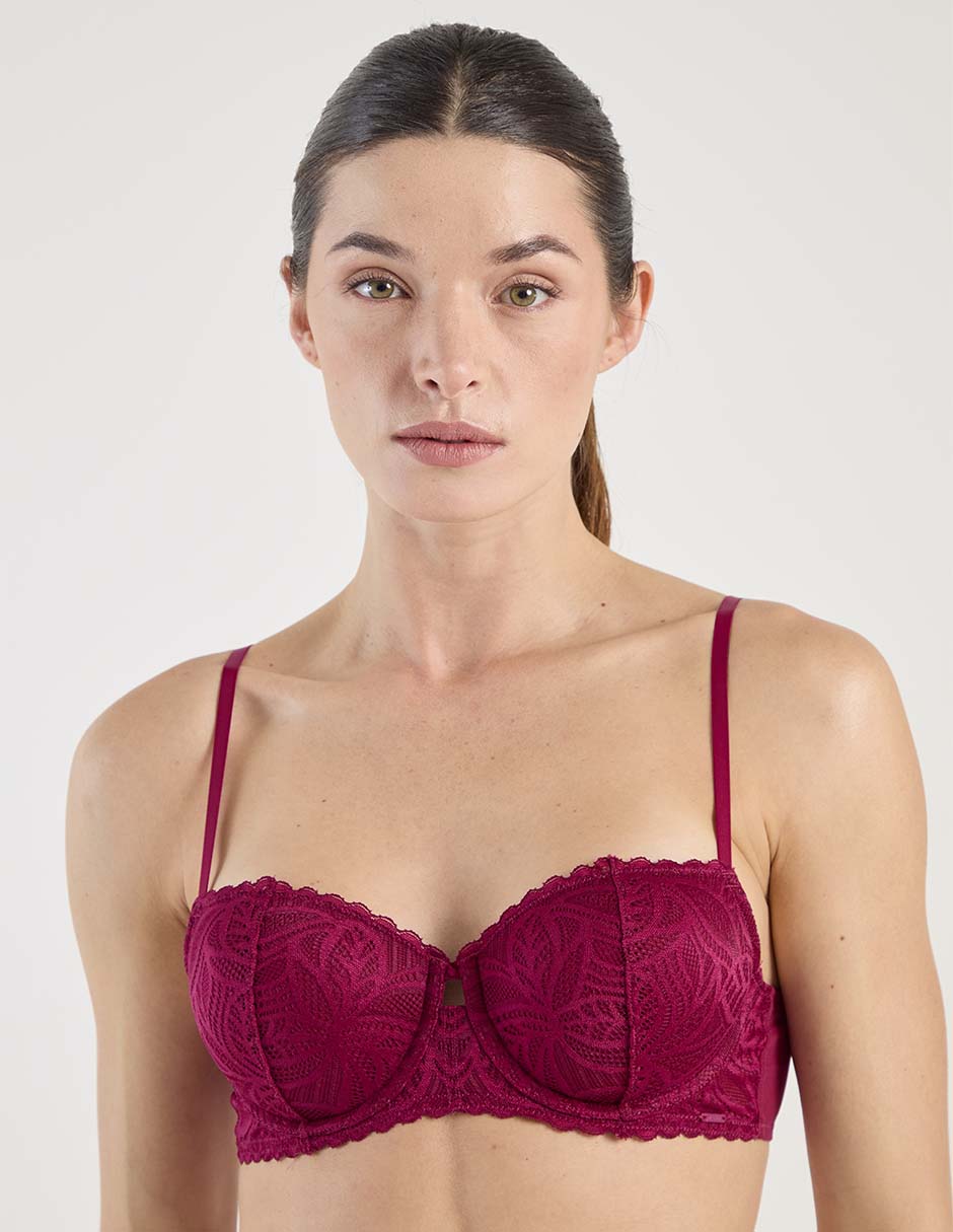 Brassiere demi con copa para mujer Brassiere demi con copa para mujer
