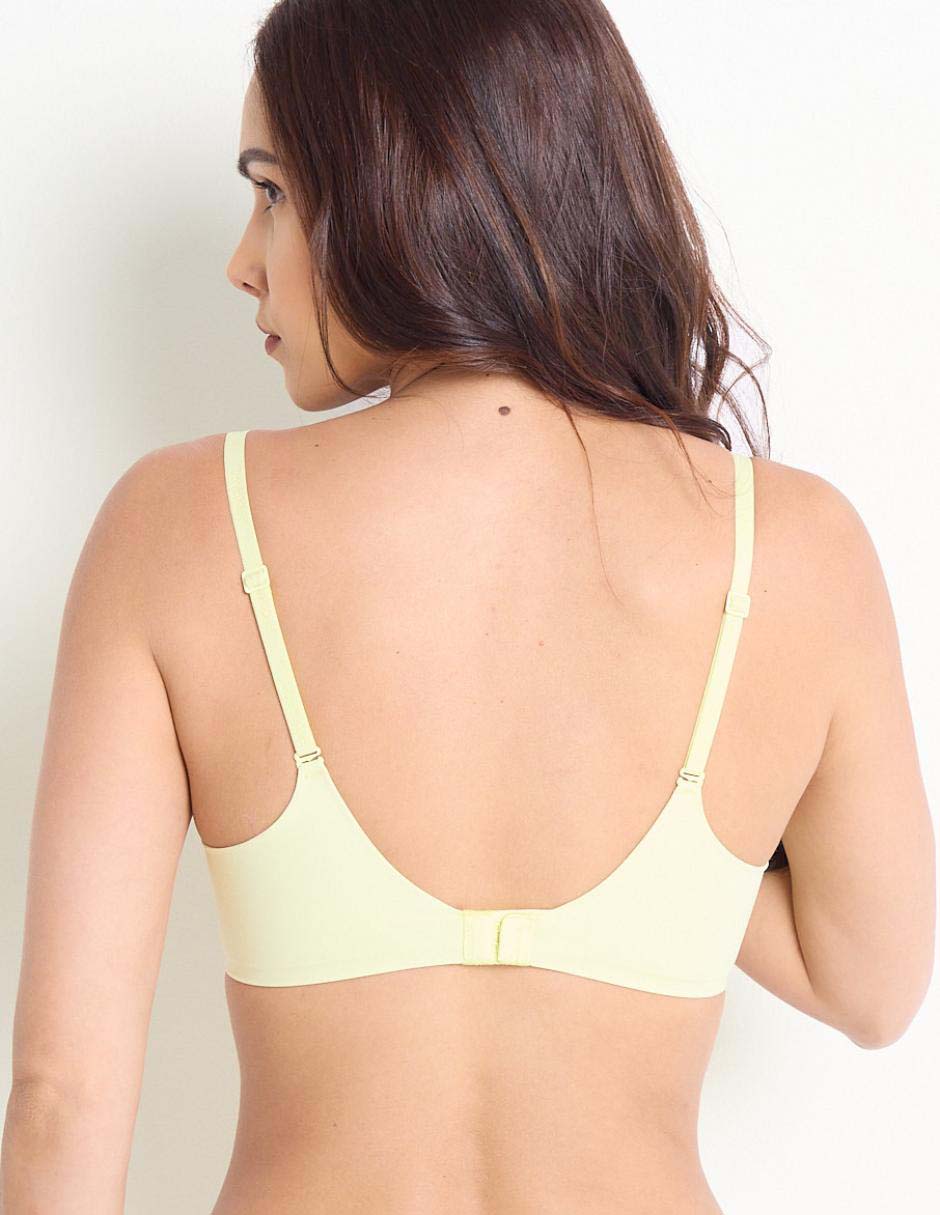 Brassiere demi con copa para mujer 3