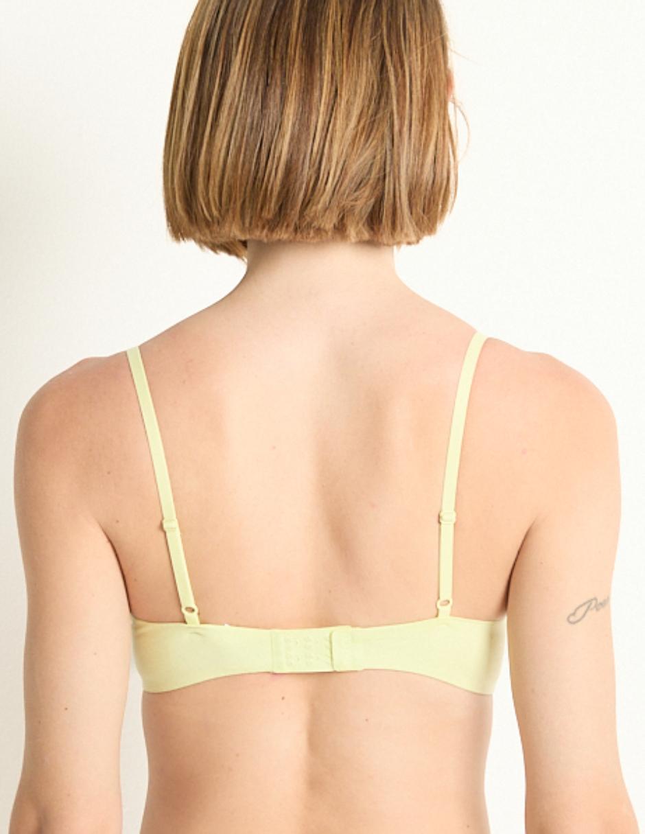 Brassiere demi con copa para mujer 3
