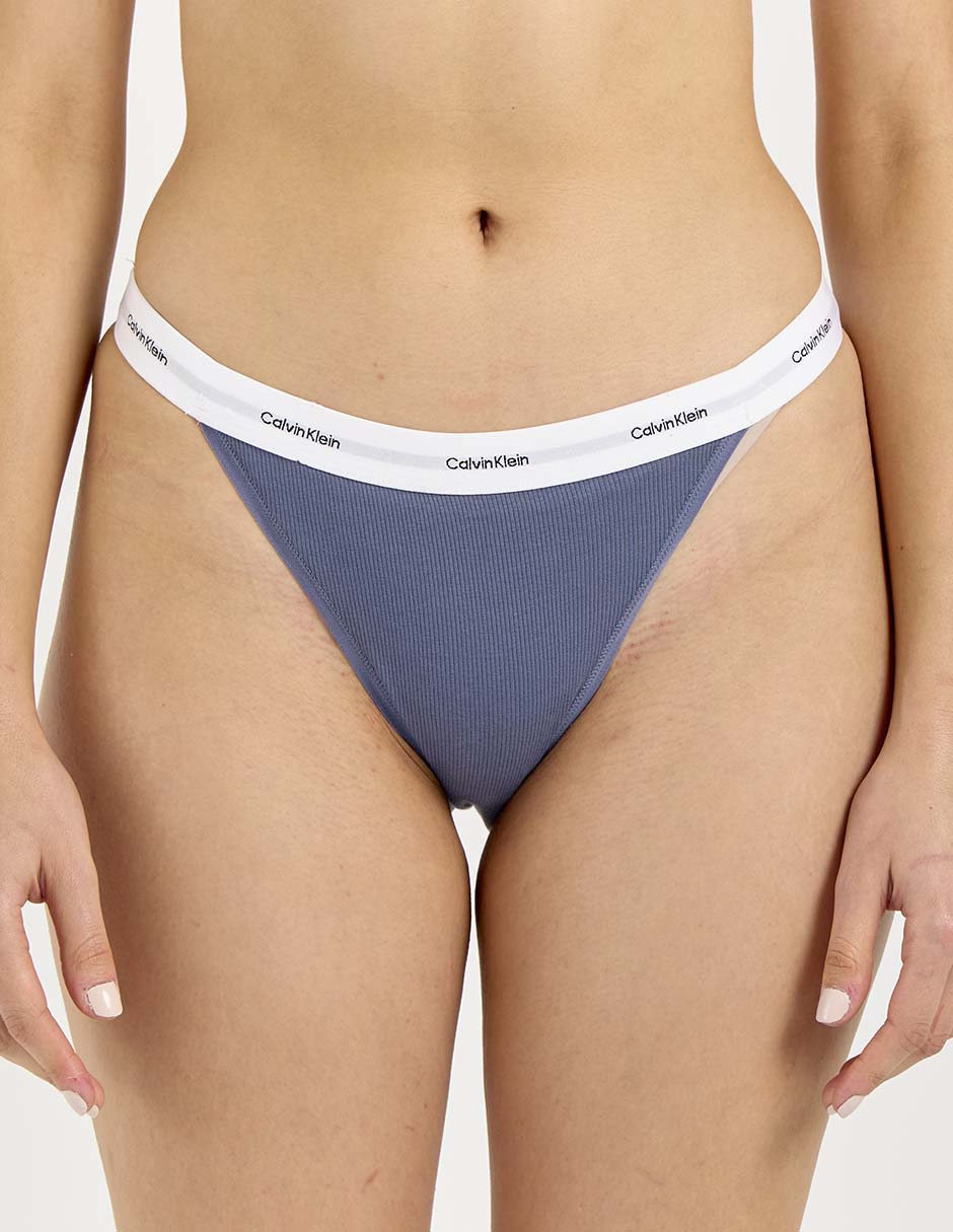 Tanga de algodón para mujer