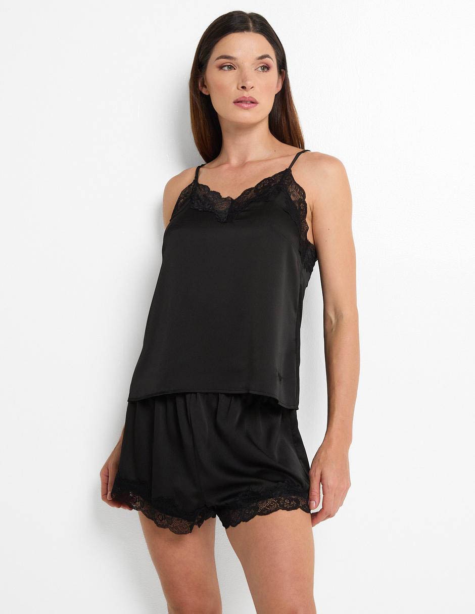 Guess Aria Ropa Interior Mujer Guess Conjunto Pijama Guess Para Mujer