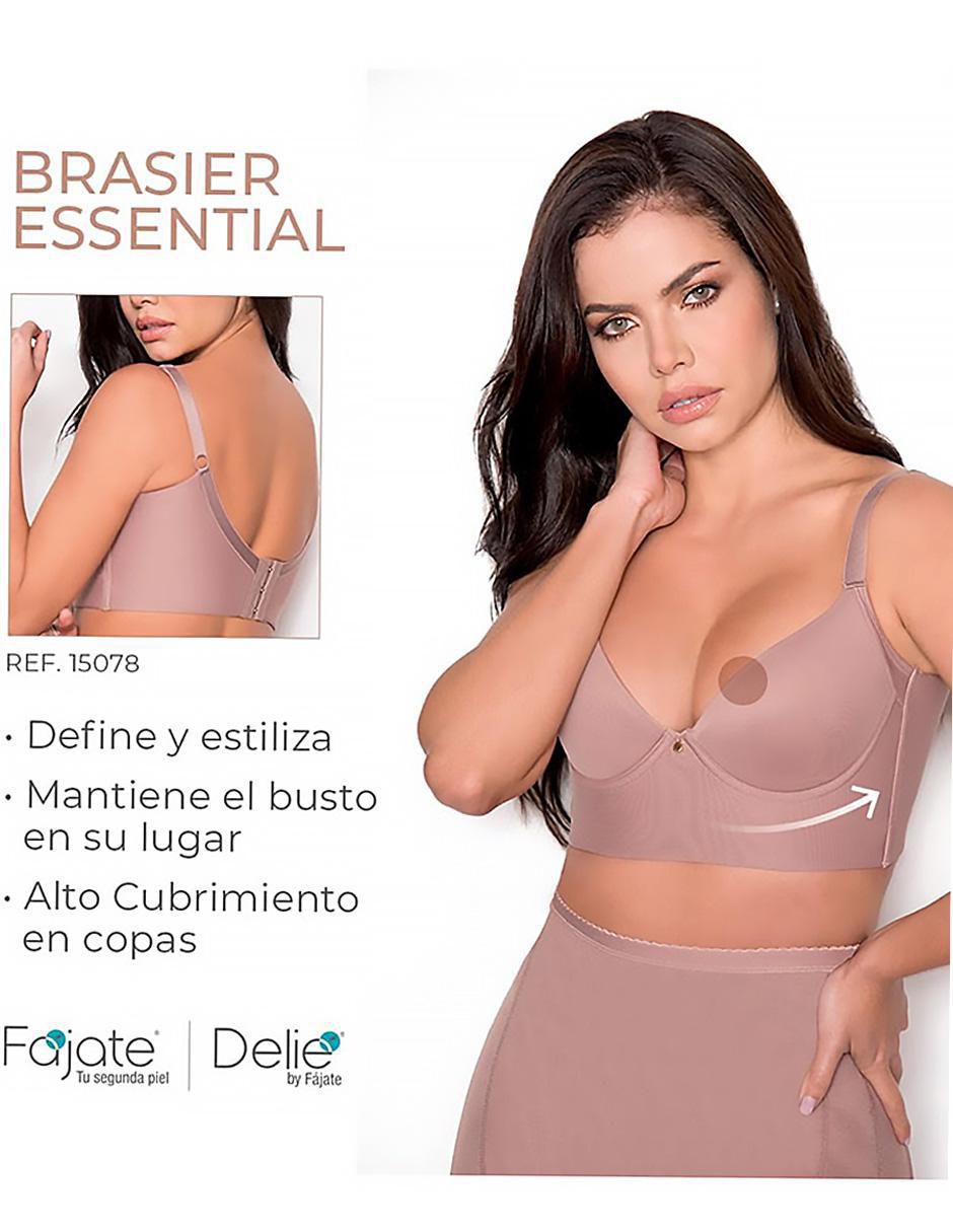 Faja tipo brassiere con compresión media para mujer 8