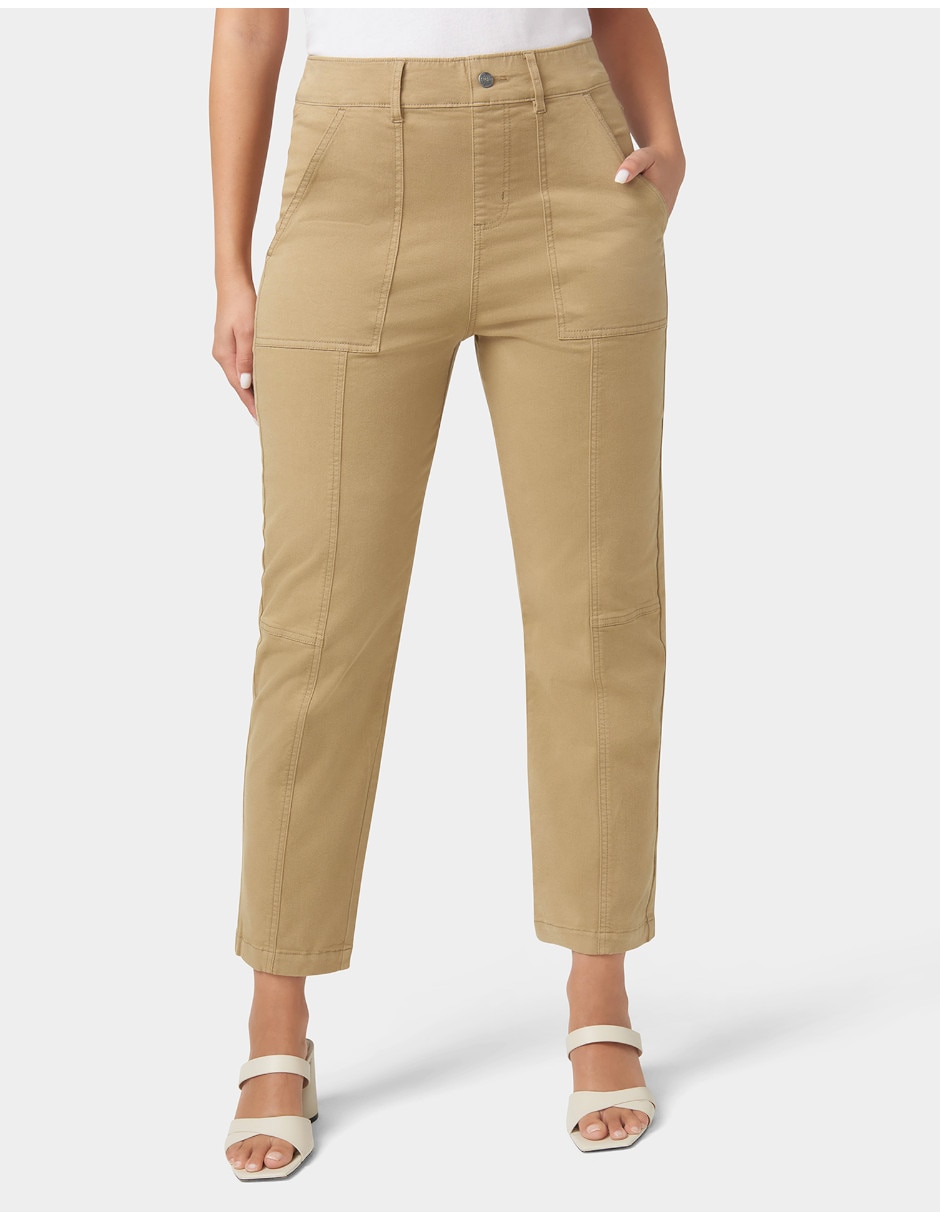 Legging a la cintura con botones para mujer