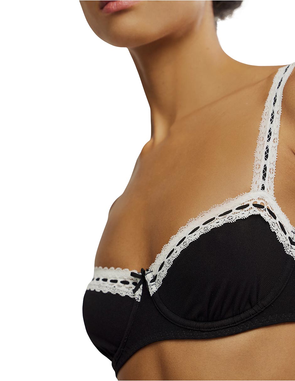 Brassiere balconette para mujer 4