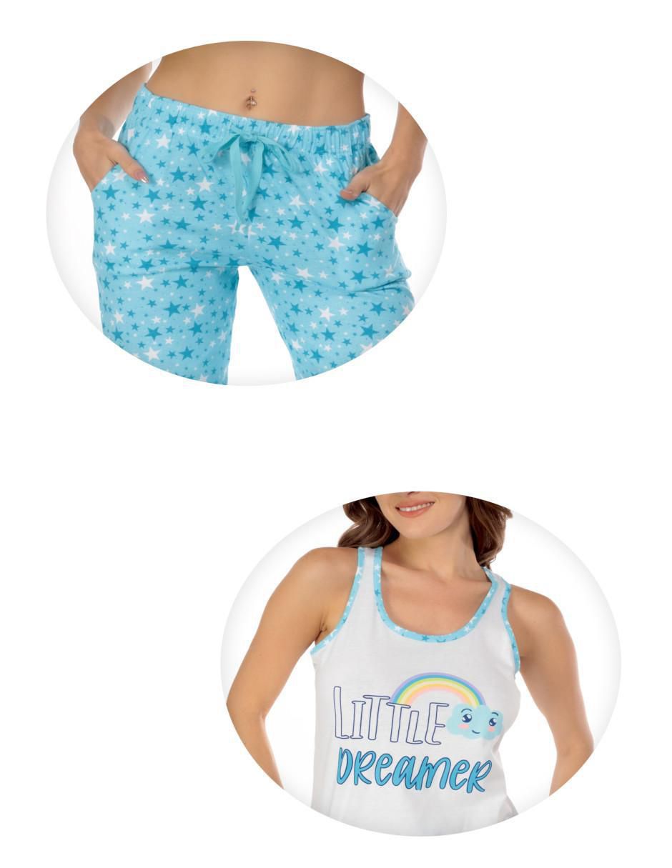 Conjunto pijama estrella para mujer 3