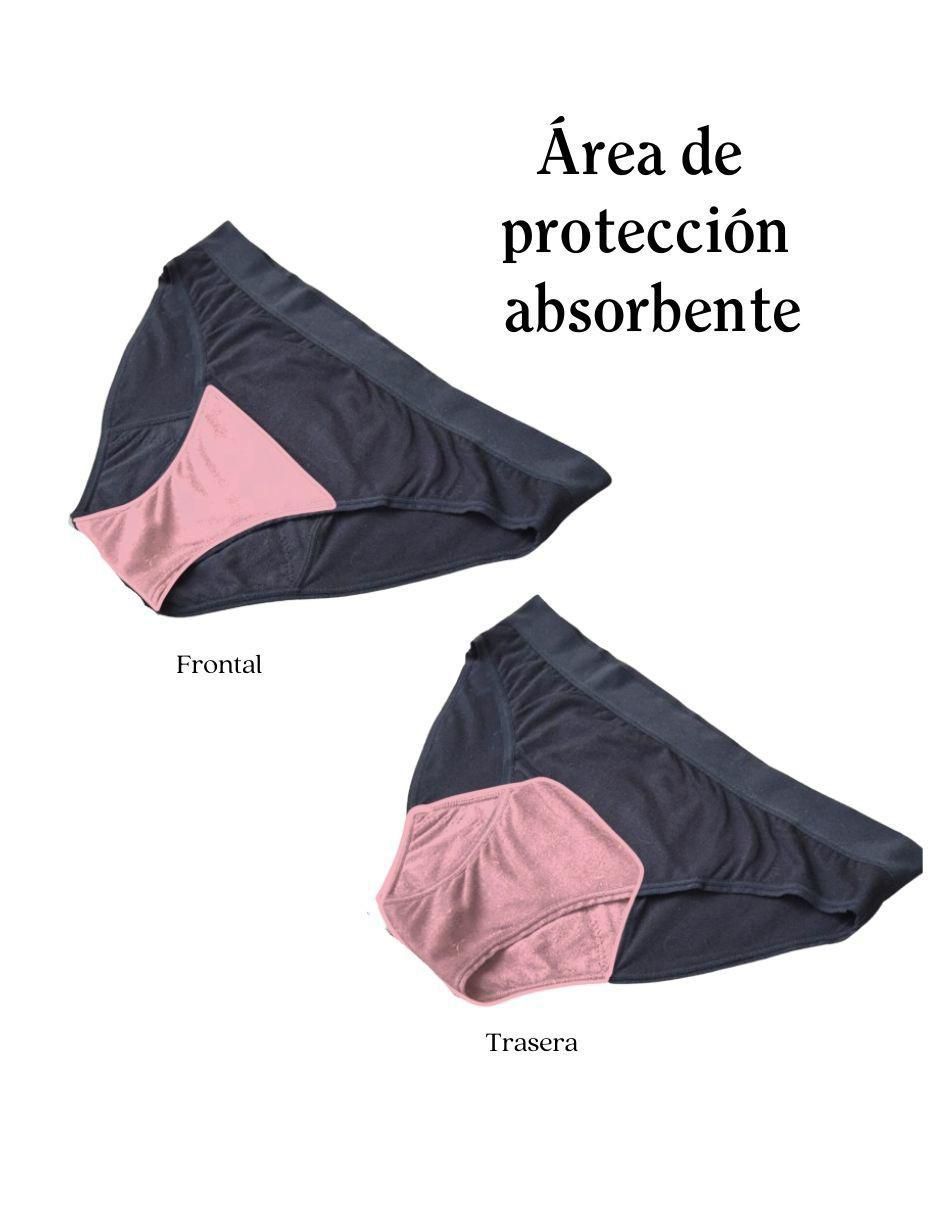 Set panty menstrual flujo moderado 5