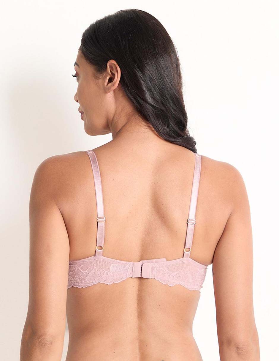 Brassiere demi copa preformada para mujer 3