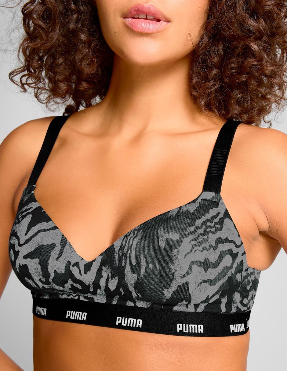 Brassiere deportivo copa preformada para mujer 4
