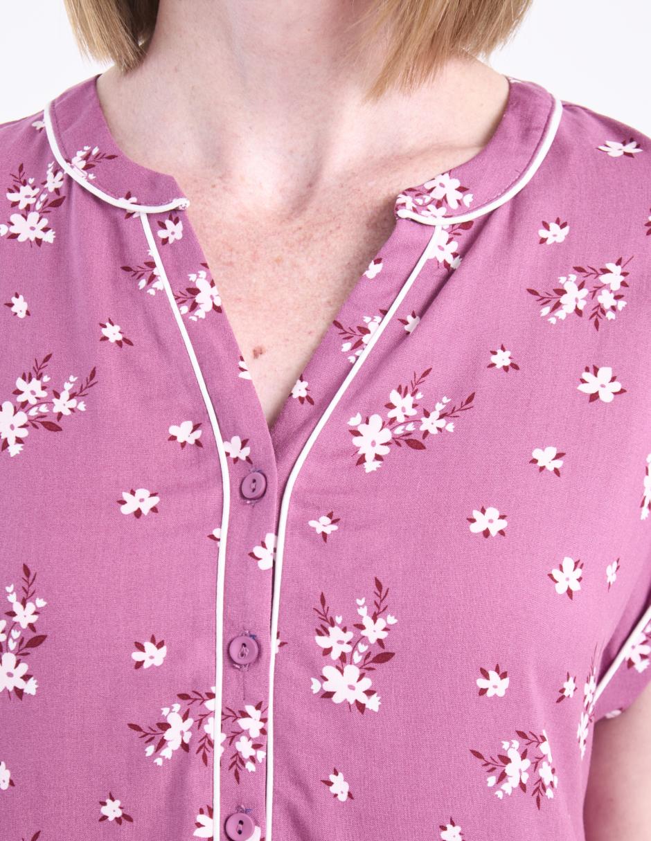 Camisón estampado floral 4