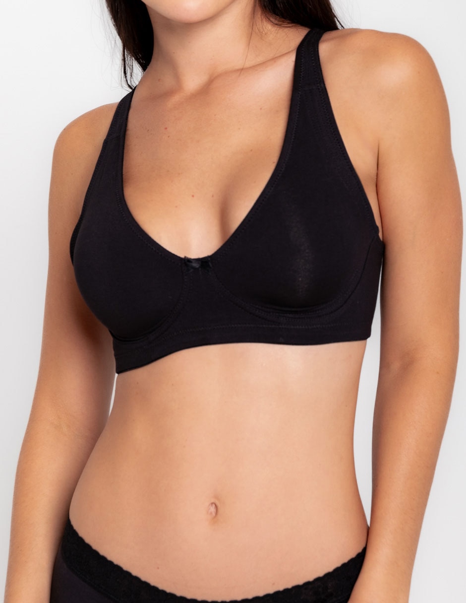 Brassiere triangle copa para mujer 2