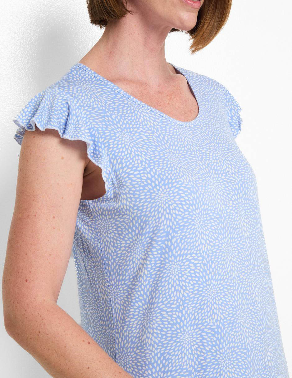 Camisón estampado gráfico 4