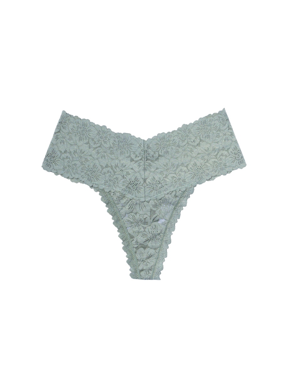 Tanga de nylon para mujer