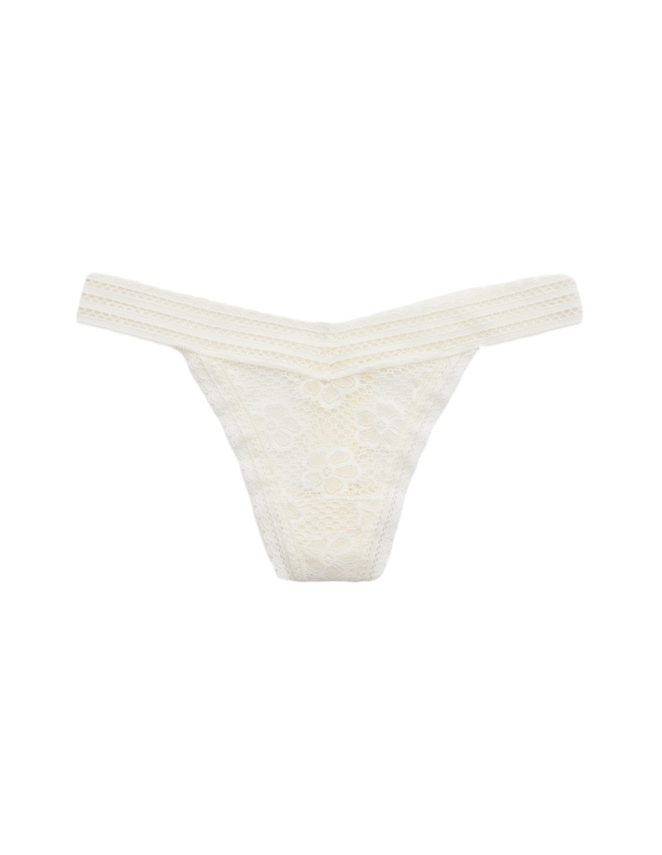 Tanga de nylon para mujer