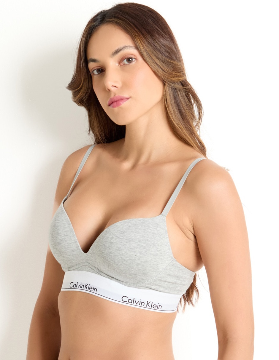 Brassiere demi con copa para mujer 2