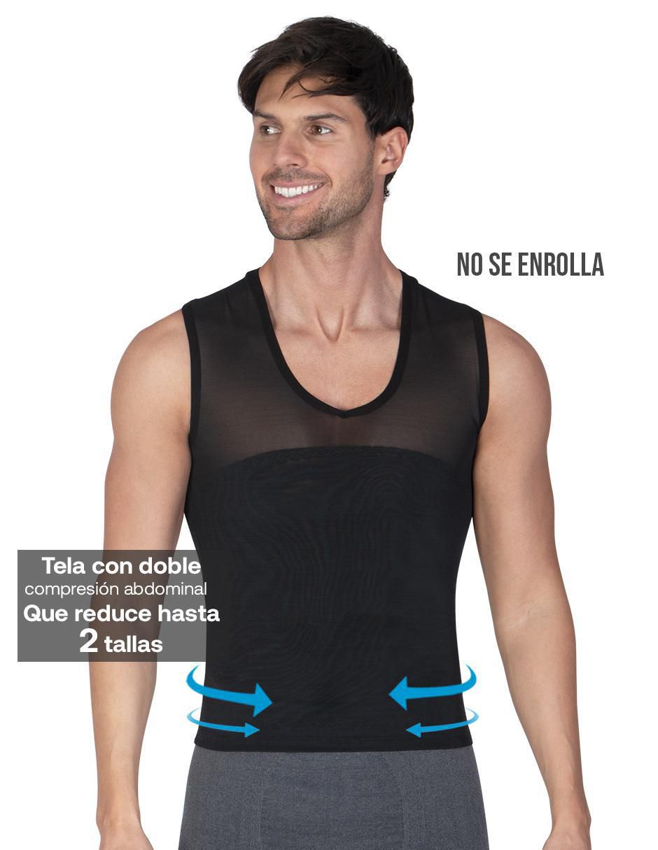 Camiseta tipo faja bellaform "con compresión" alta "para" hombre