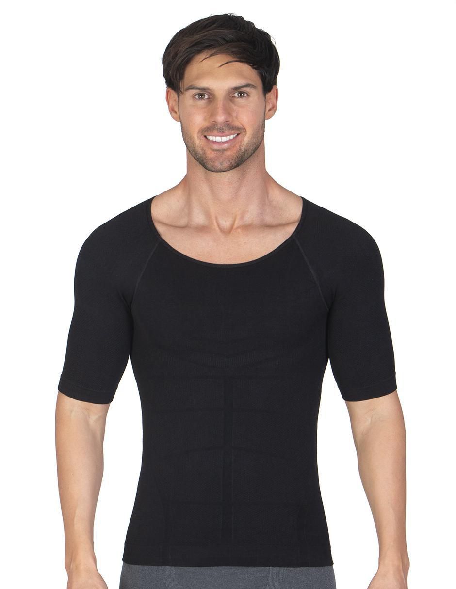 Camiseta tipo faja con compresión media para hombre