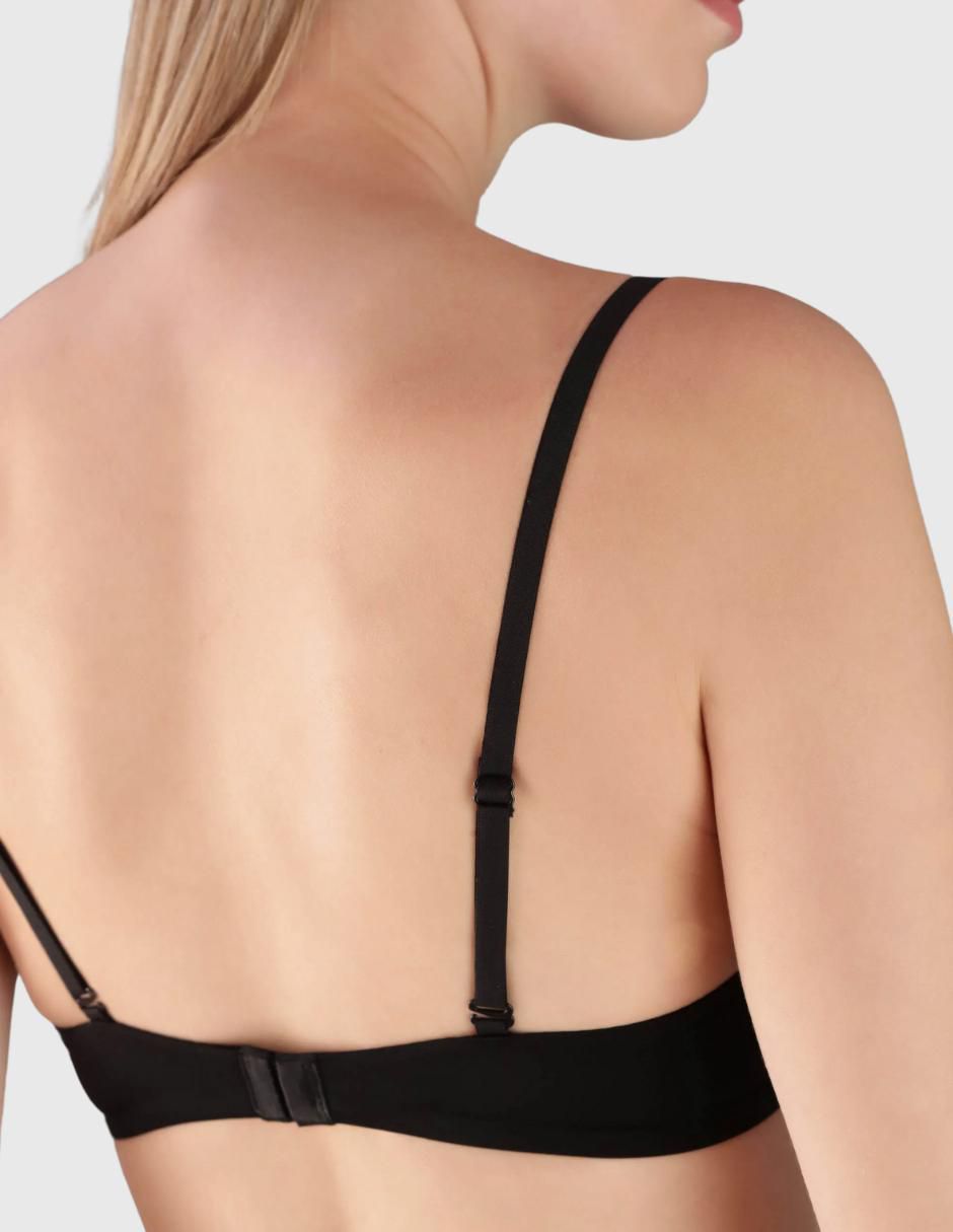 Brassiere demi copa preformada para mujer 5