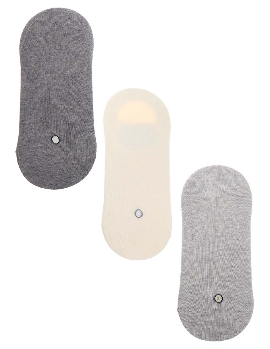 Set protector de pie de algodón para mujer 3 pares 2