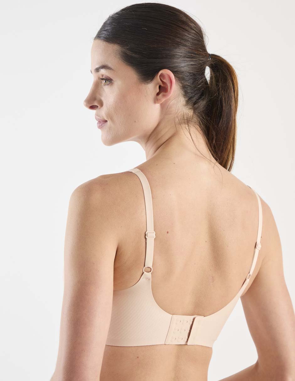 Brassiere peto medio con copa para mujer 3