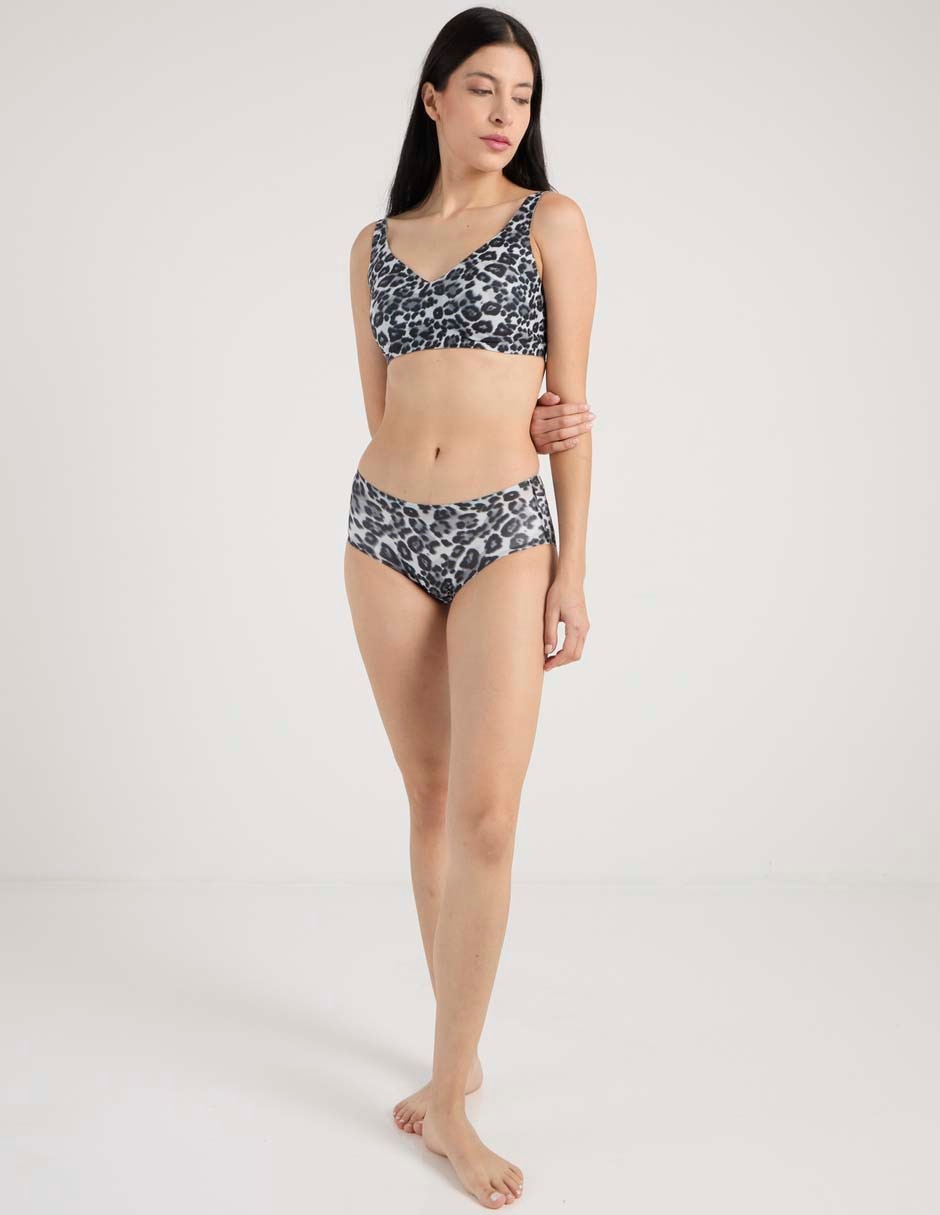 Brassiere peto medio con copa para mujer 5