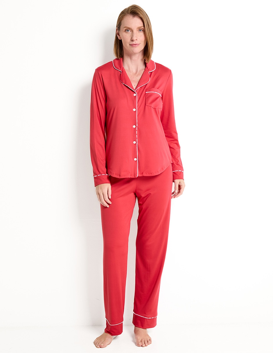 Pijama Polar Pijamas Dama Liverpool Pijama Parisinas Liverpool