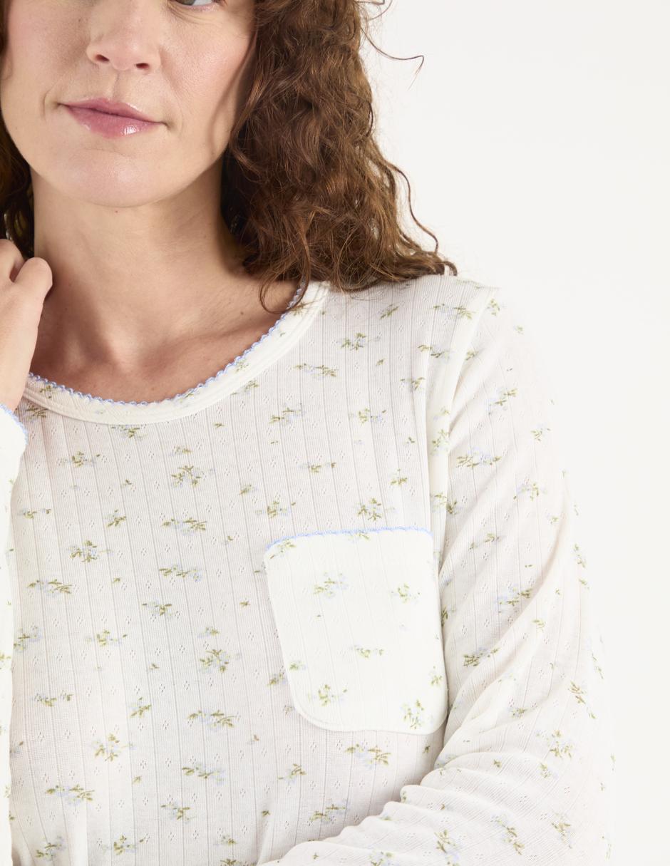 Camisón estampado floral 4