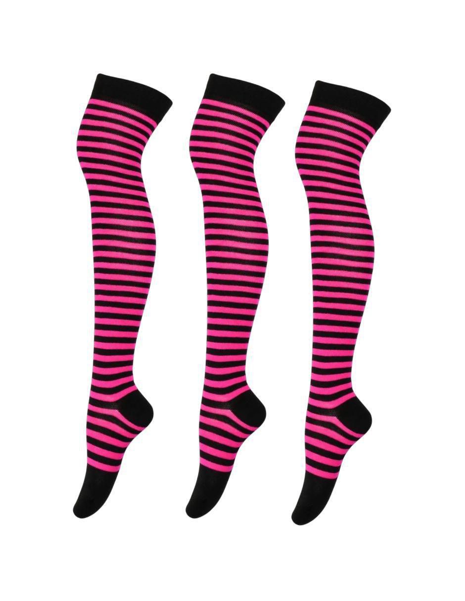 Set de calceta de acrílico para mujer 3 pares