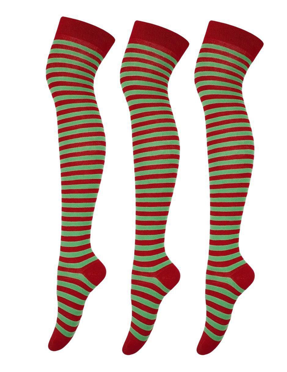 Set de calceta de acrílico para mujer 3 pares Set de calceta de acrílico para mujer 3 pares