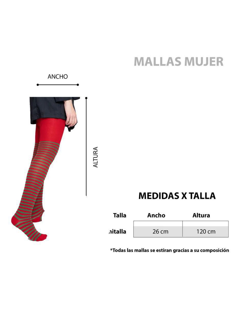 "medias/pantimedias/tobimedias" don calcetín "compresión" media "estampado" a rayas