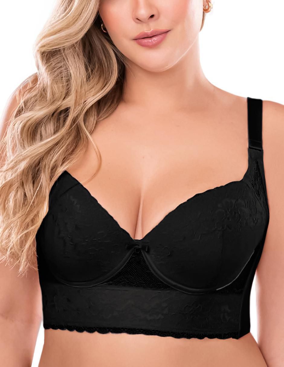 Brassiere corrector media copa para mujer Brassiere corrector media copa para mujer