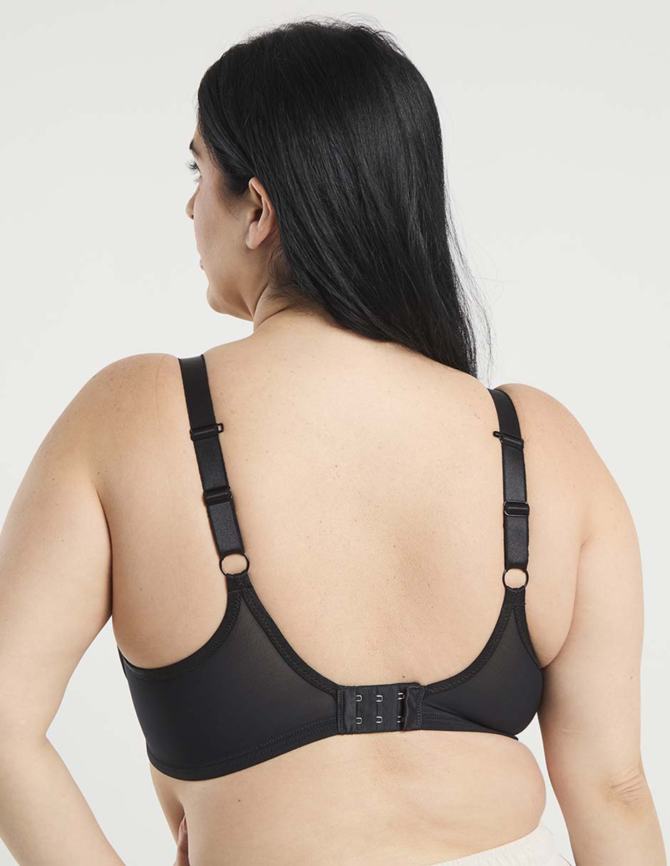 Brassiere demi copa preformada para mujer 3