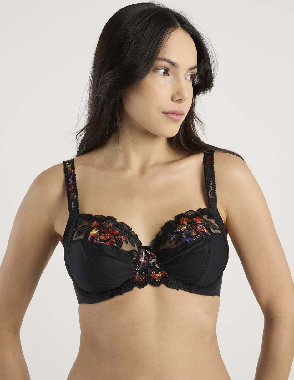 Brassiere balconette copa preformada para mujer Brassiere balconette copa preformada para mujer