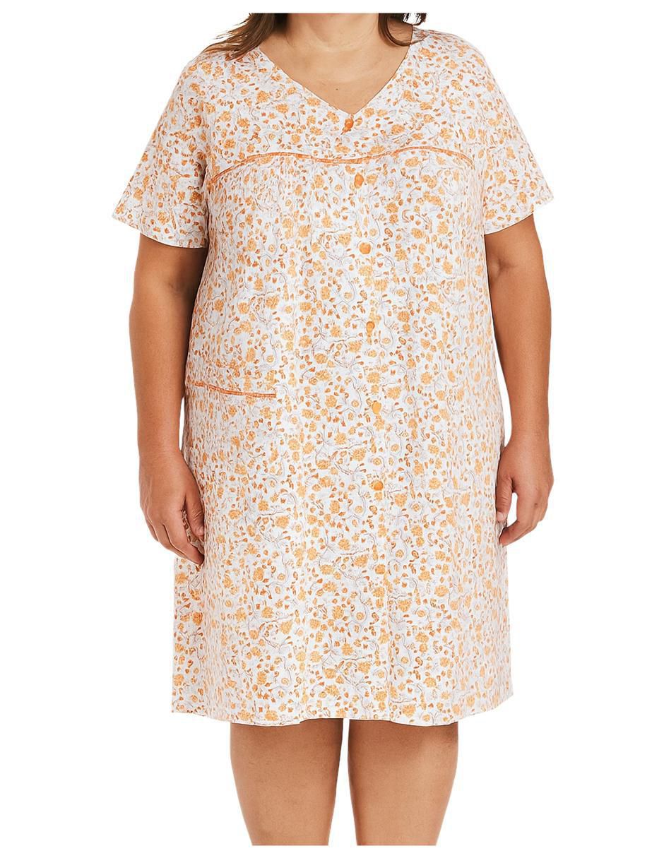 Camisón estampado floral de algodón Camisón estampado floral de algodón