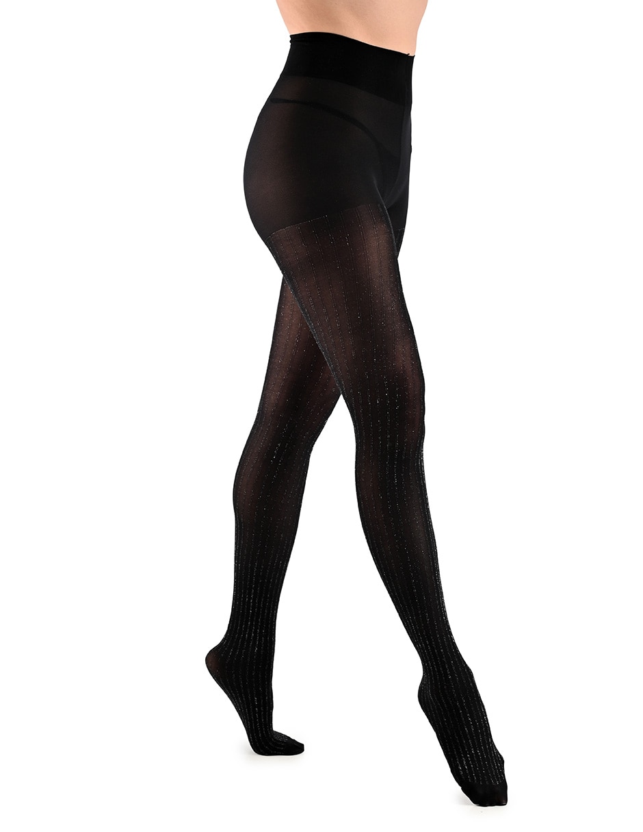 Pantimedias Fantasía estampado a rayas 3