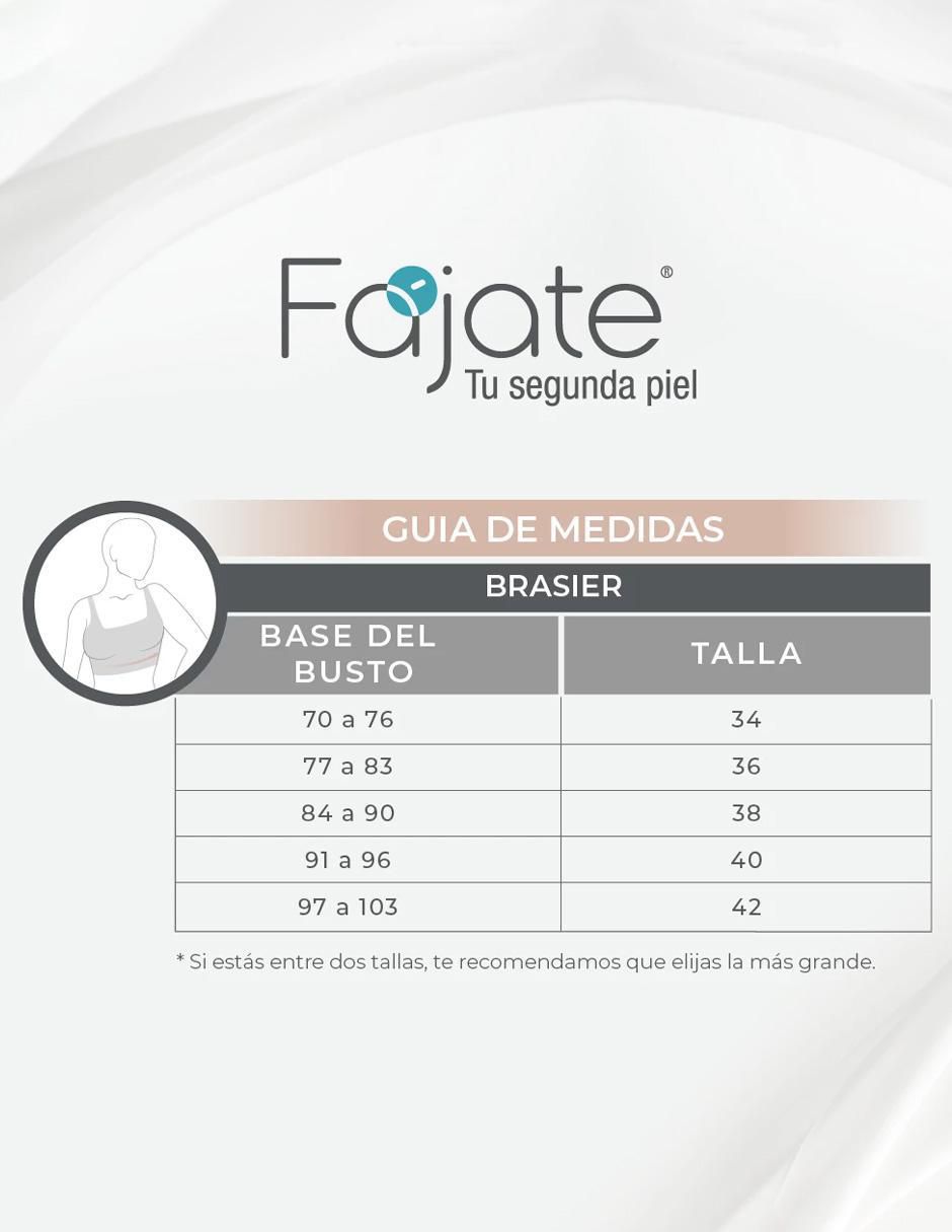 Faja tipo brassiere con compresión alta para mujer 7