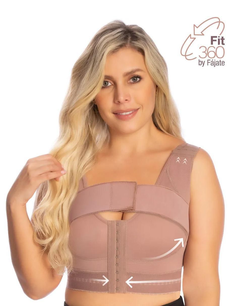 Faja tipo brassiere con compresión alta para mujer 4