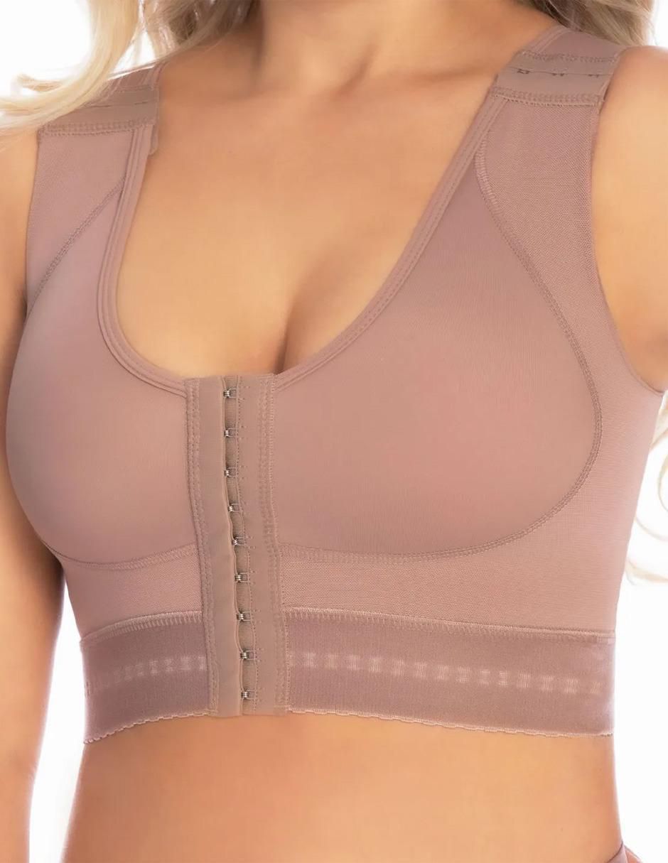 Faja tipo brassiere con compresión alta para mujer Faja tipo brassiere con compresión alta para mujer