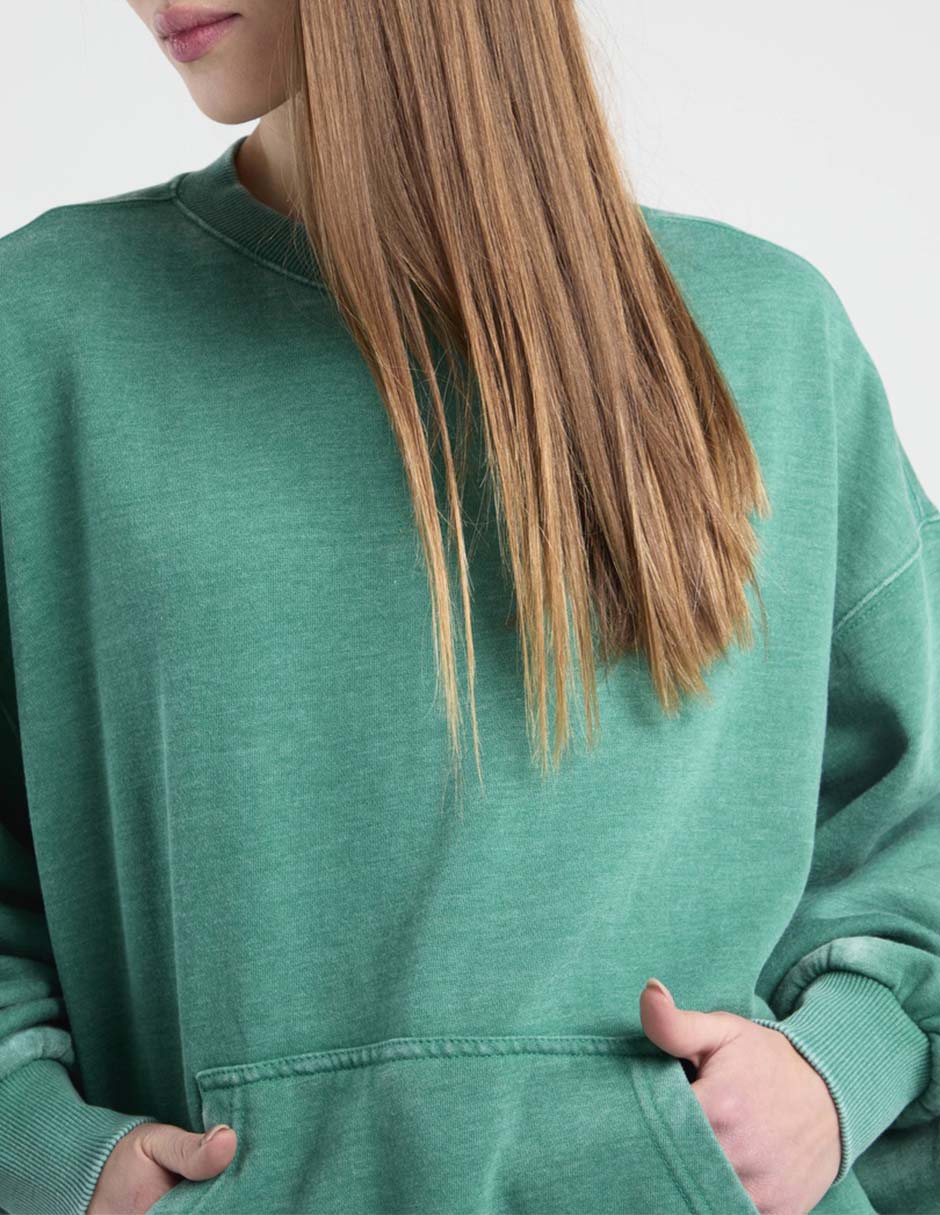 Sudadera con bolsa canguro para mujer 4