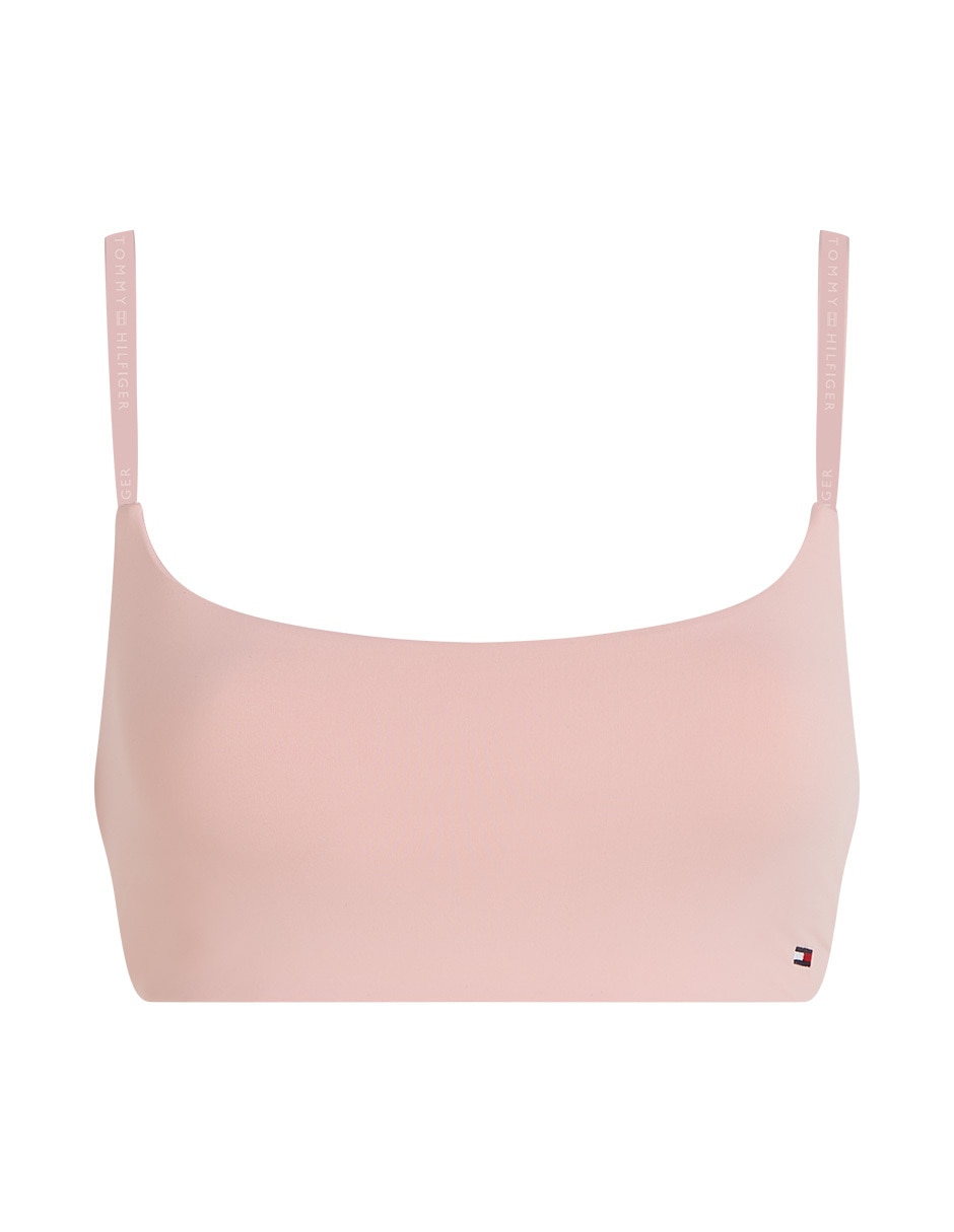 Top escote regular tirante ajustable Top escote regular tirante ajustable