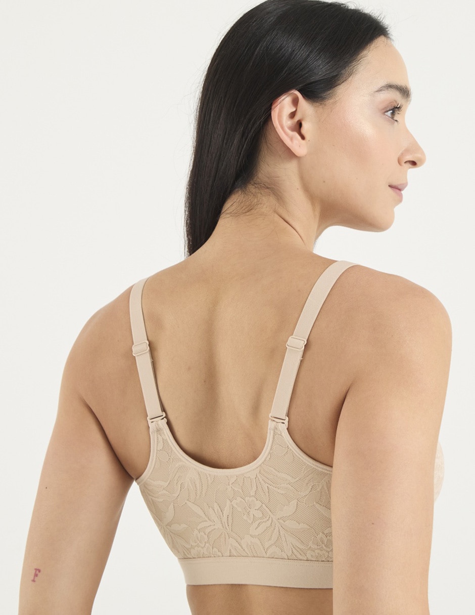 Brassiere bralette copa preformada para mujer 3