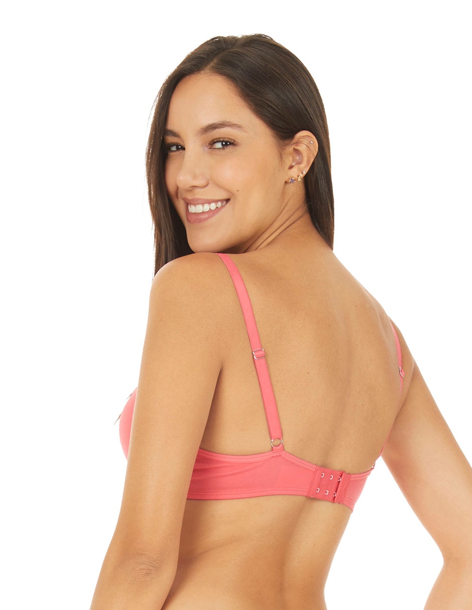 Set brassiere T-shirt bra con copa para mujer 10