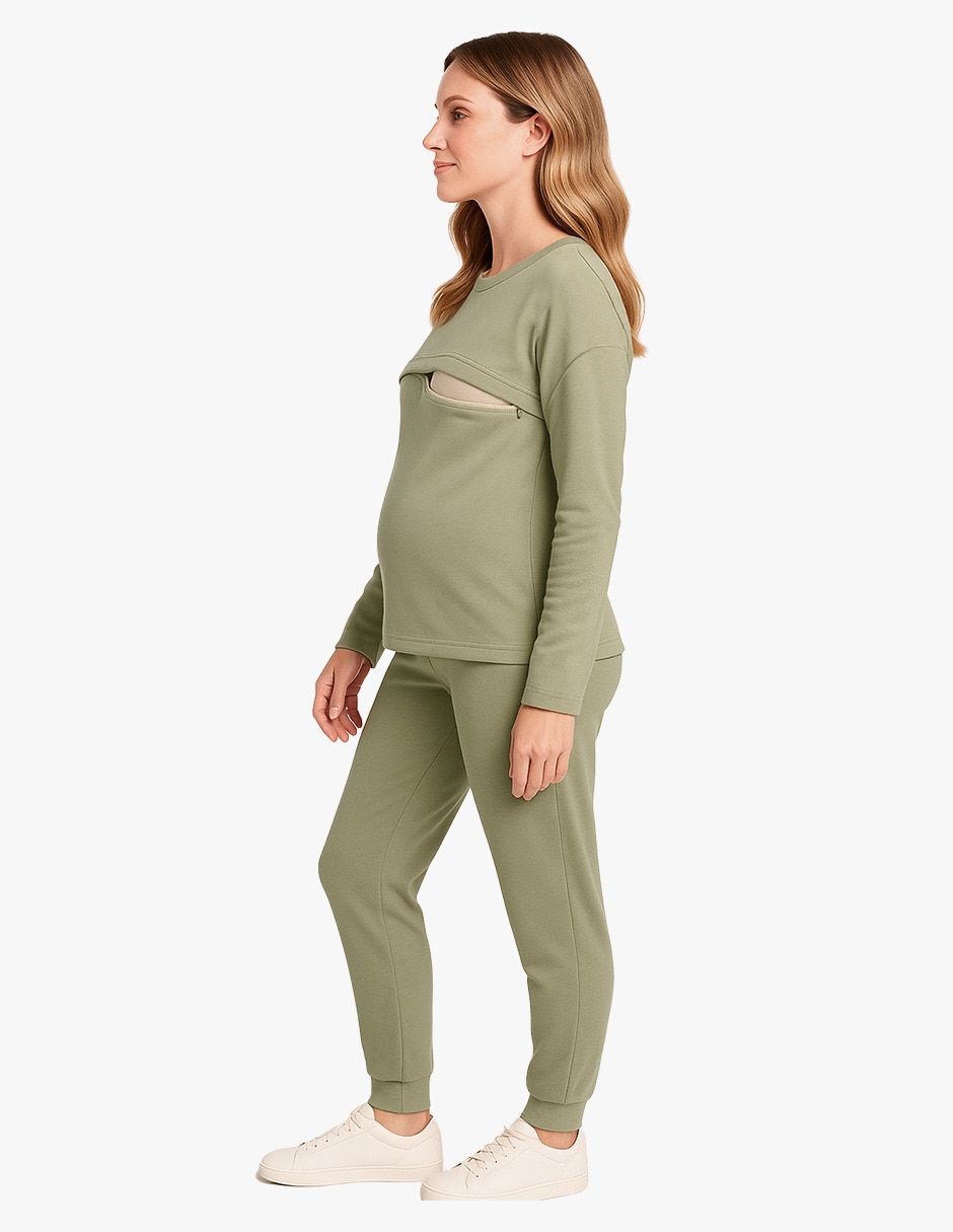 PLAYERA/PANTALÓN 9 MO, CH, VERDE CLARO