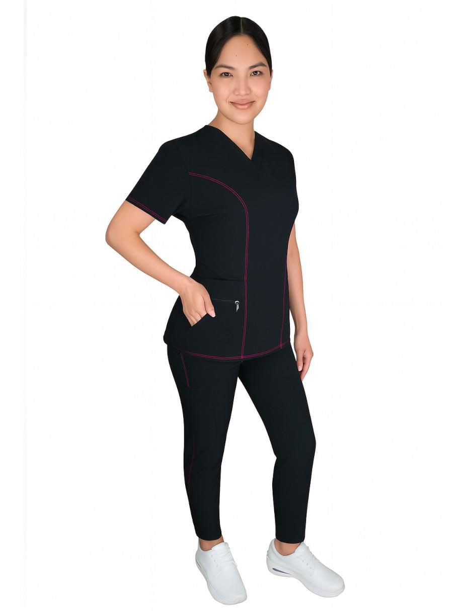 "uniforme" medizin "estilo" ajustado "para" mujer