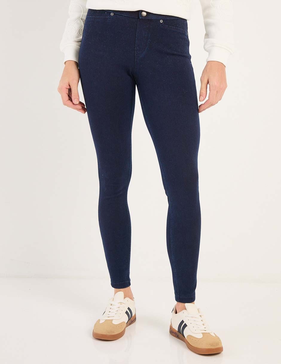 Legging a la cintura con elástico para mujer