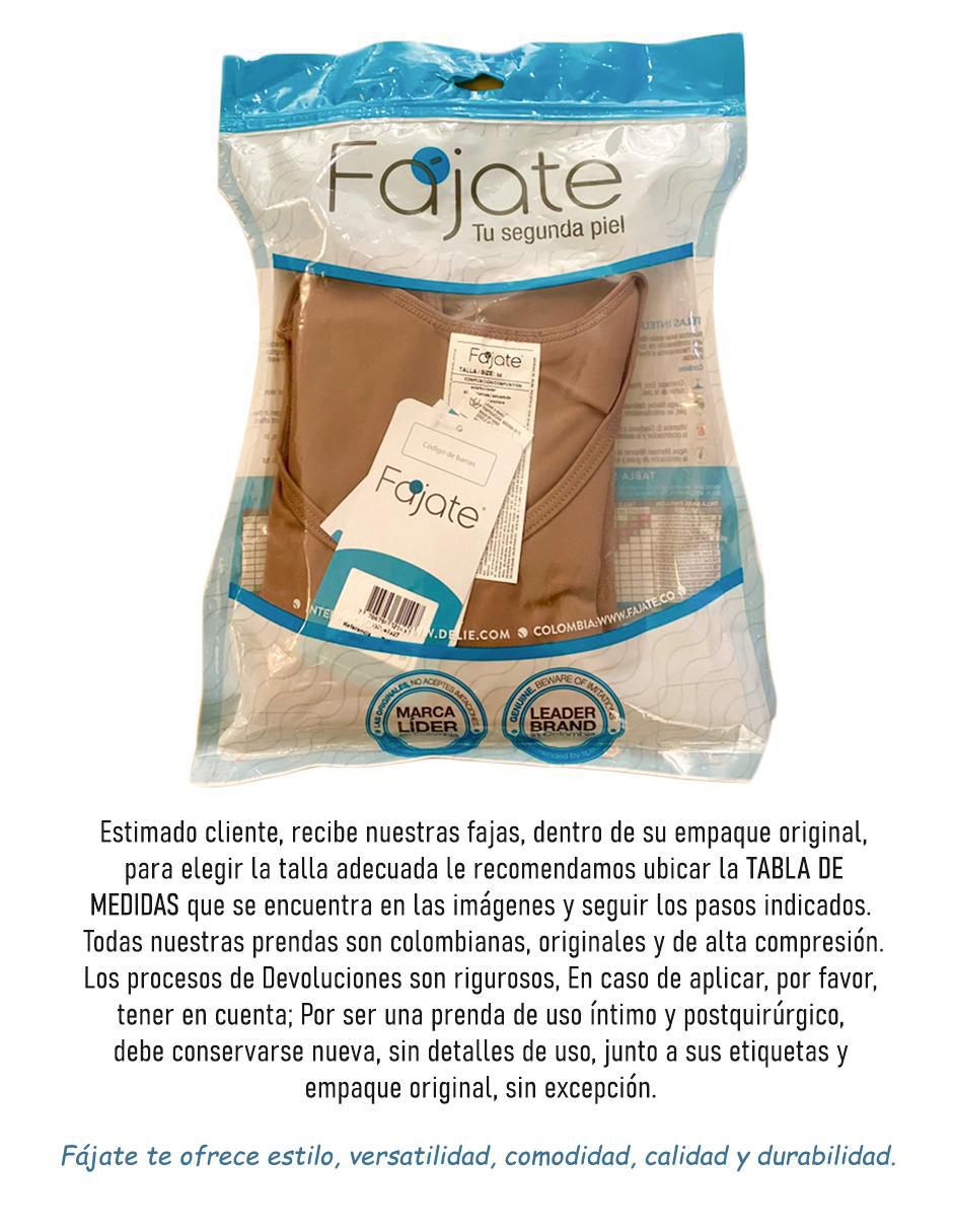 Faja moldeadora reductora con compresión alta para mujer 2