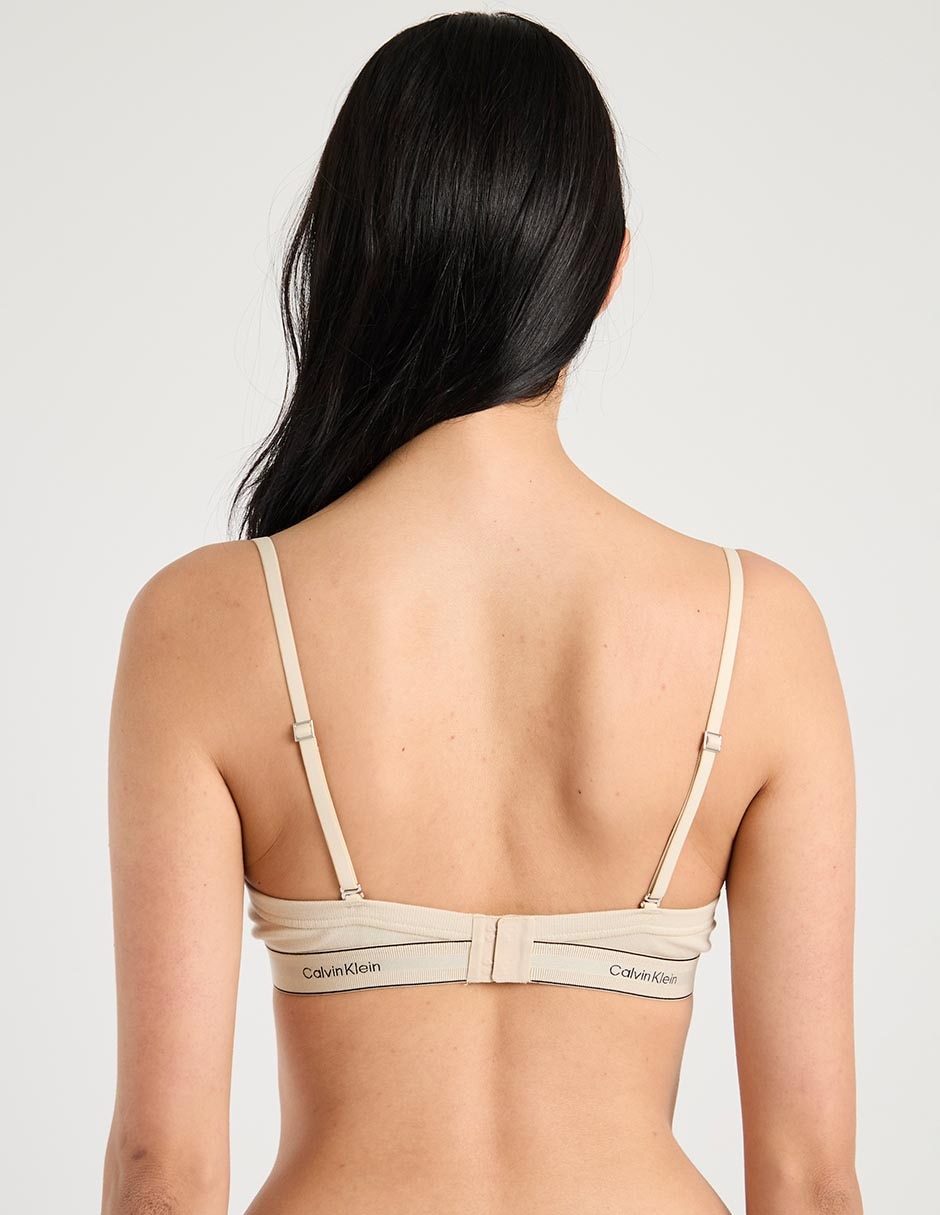 Brassiere demi con copa para mujer