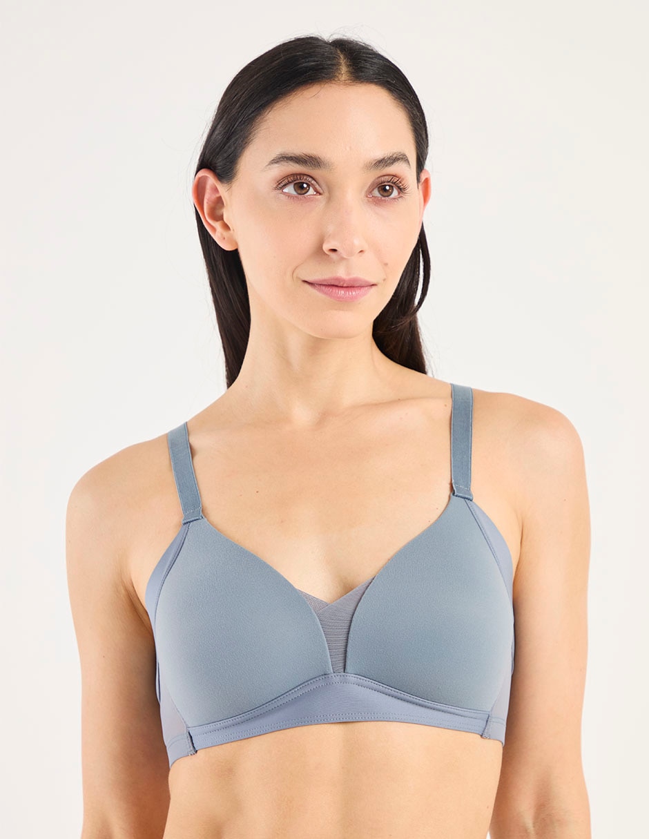 Set brassiere demi copa preformada para mujer 1