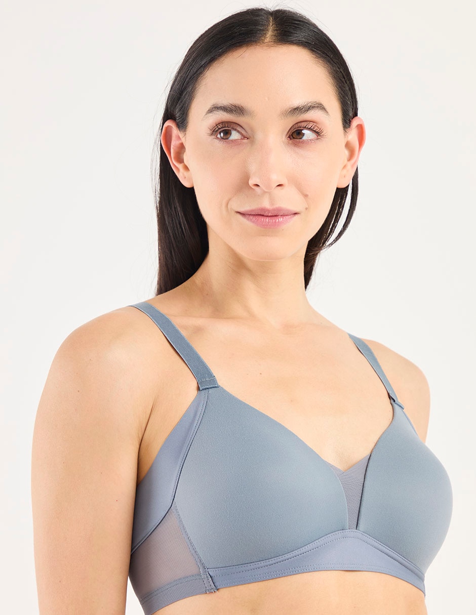 Set brassiere demi copa preformada para mujer 2