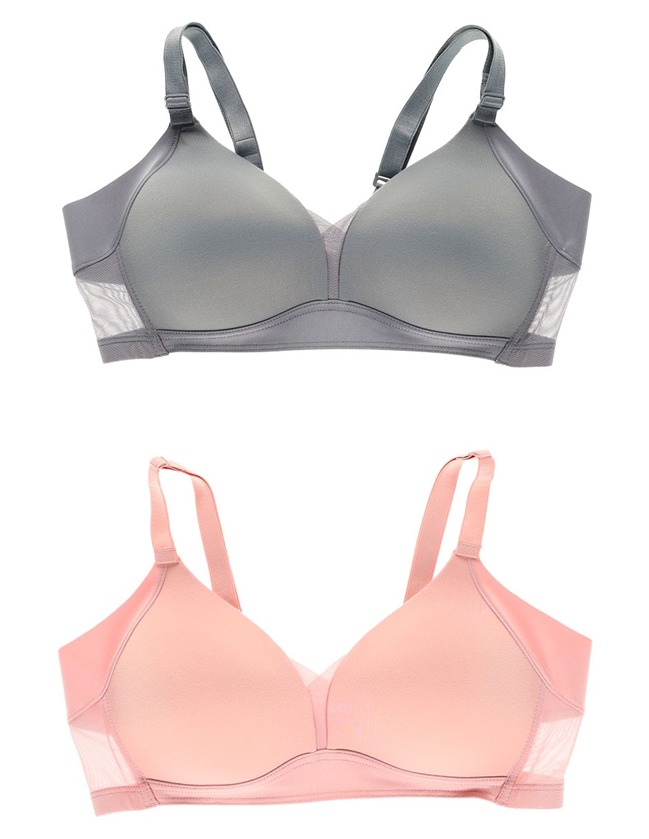 Set brassiere demi copa preformada para mujer 5